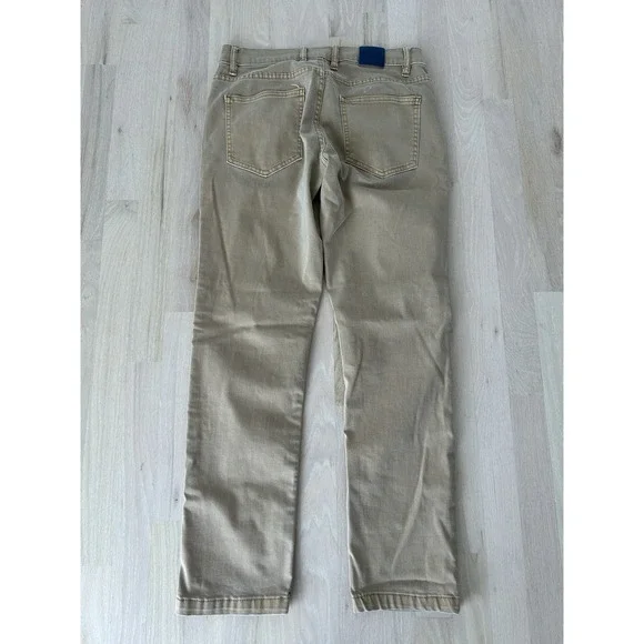 MUGSY Tan Light Brown Scouts Stretch Cotton Jeans Style FLX8NBK Sz 30 - Picture 5 of 7